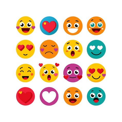 Social reaction emoji | Premium AI-generated vector
