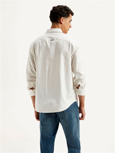 Men's Redloop Checkered Slim Fit Shirt – Levis India Store