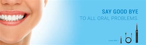 Ant Esports Alpha Pro Sonic Electric Toothbrush with 2 Brush Heads ...