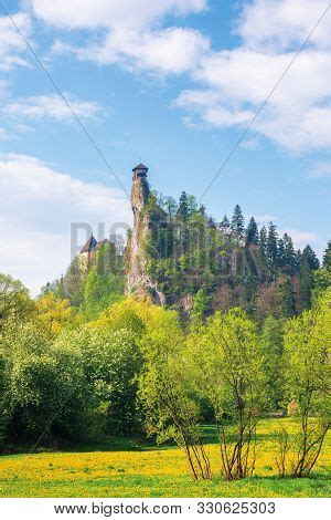 Orava Castle On High Image & Photo (Free Trial) | Bigstock