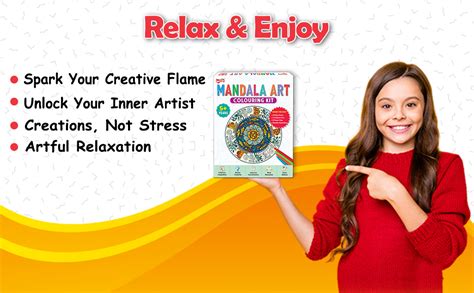 Little Berry Mandala Art Colouring Kit 24 Sheets for Adults & Kids ...