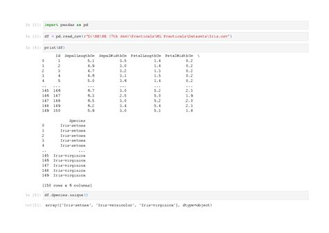 ML 1(B): LDA Analysis for Iris Dataset - Studocu