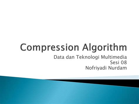 Image result for Show the Individual Compression Algorithm Step by Step