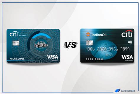 CitiBank Rewards Credit Card Vs CitiBank IndianOil Card