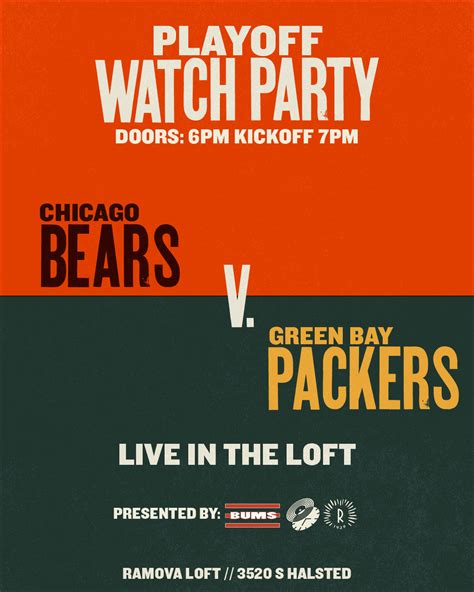 Bears Vs Packers Tickets