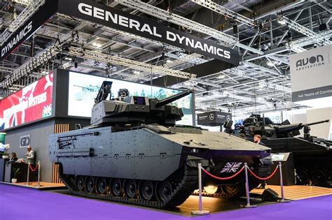 General Dynamics premieres combat variant of Ajax vehicle