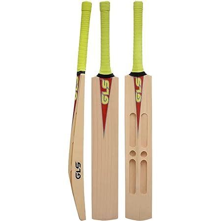 GLS H-20 Wood Scoop Design Cricket Bat for Tennis Ball : Amazon.in ...