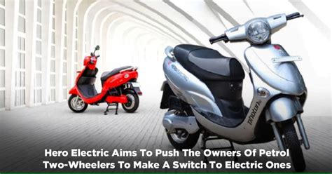 Hero Electric Promotes Electric Vehicles And Tempts Petrol Two-Wheeler ...