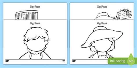 Great Fire of London Themed Blank Faces Template Activity