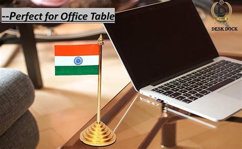 DESK DOCK Indian Flag For Car Dashboard, Office Table, Drawing Table ...