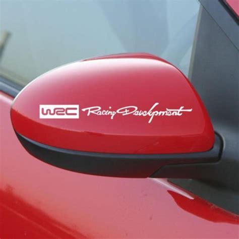 ISEE 360® Racing Development WRC Stickers for All Cars : Amazon.in: Car ...