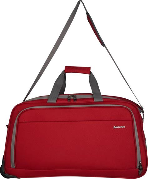 Cosmus Optimax 24 inch Maroon Travel Duffle Bag Duffel With Wheels ...