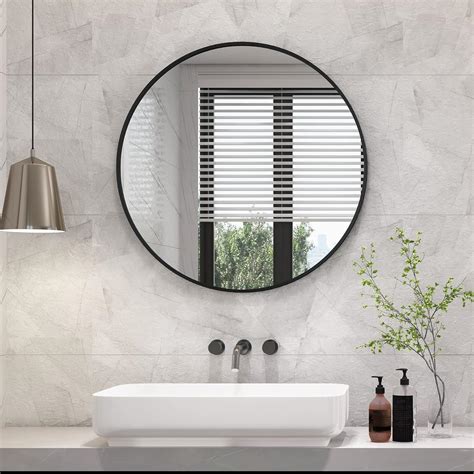 Buy The Arts Box Metal Frame Oval Shaped Bathroom Mirror for Wall ...