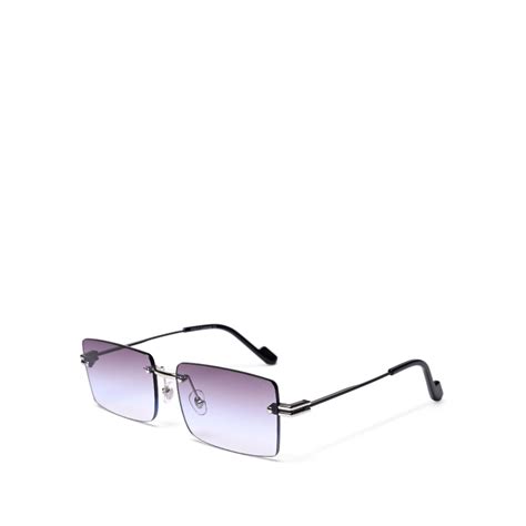 MOONX STARMADE S5 – Polarised Rimless Rectangular Sunglasses (Unisex)