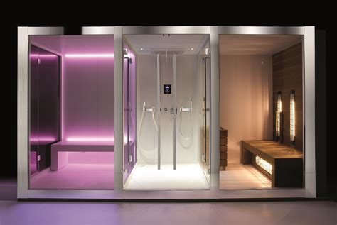 Steam Bath, Shower and Ir Sauna by Carmenta. Chromotherapy ...