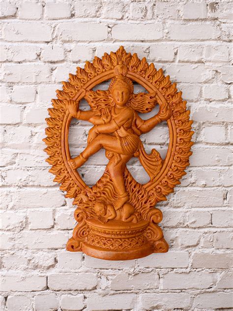 Terracotta Handcrafted Lord Nataraj Home Decor