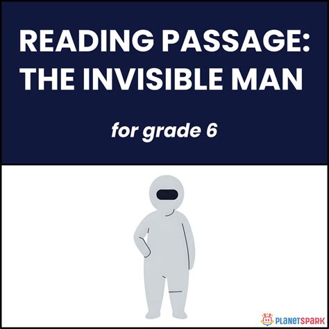 The Invisible Man | PlanetSpark