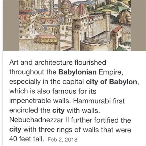 describe the main features of the city babylon - Brainly.in