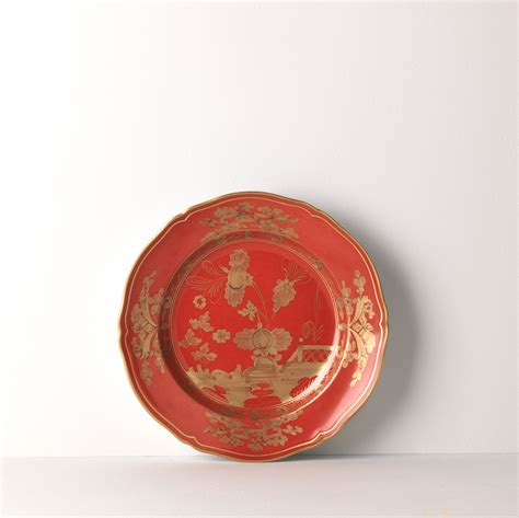 Ginori | Oriente Italiano- Rubrum Dessert Plate | Mérci Dehradun ...