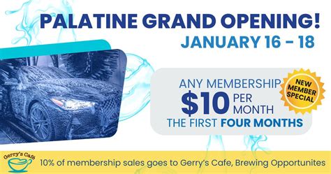 Dream Clean Car Wash Palatine Grand Opening...Supporting Gerrys Cafe ...