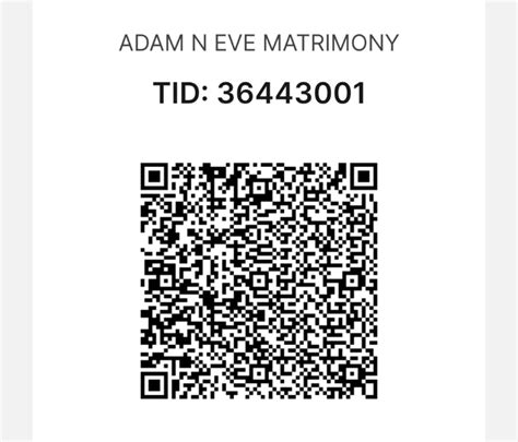 ADAM N EVE MATRIMONY