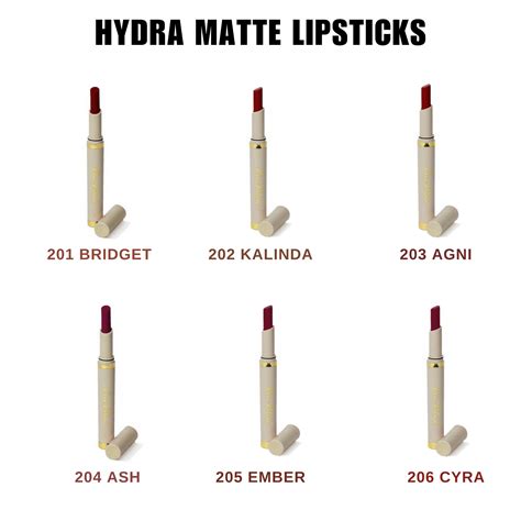 Combo Hydra Matte Lipstick (Choose any 3 at Rs.799) – The Real Ritual