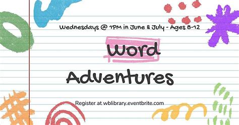 Word Adventures, Wells Branch Community Library, Austin, 12 June 2024 ...
