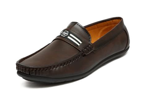 Buy NICE WALK Kid Boys Brown Synthetic Loafer Shoe - 4 UK at Amazon.in