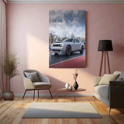 2023 Dodge Challenger SRT Demon 170 Metal Poster | Ultimate Muscle Car ...