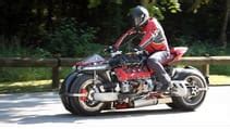 Video: would you ride this mad Maserati-engined motorbike? | Top Gear