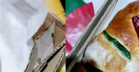 ¿Cucaracha por mono? Exhiben en TikTok una Rosca de Reyes con asqueroso ...