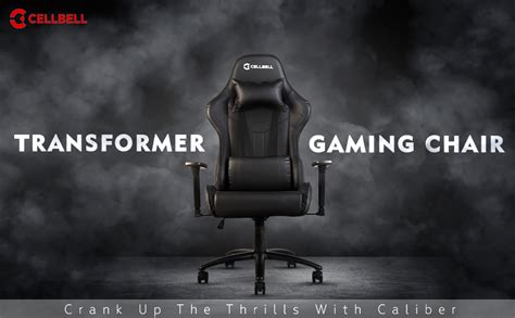 CELLBELL Transformer Lite Gaming Chair – Ergonomic High Back Racing ...