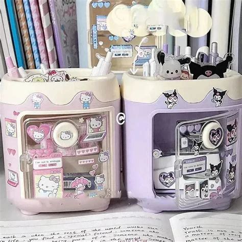 Sanrio Kuromi Desktop Organizer Pen Stand