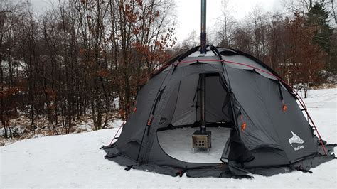 NorTent Gamme 4 - Winter Hot Tent for 4 People — Canadian Preparedness