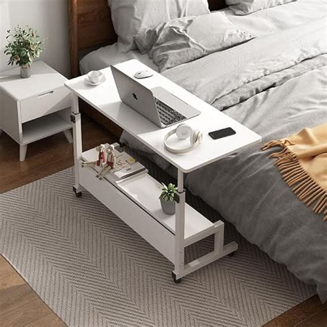 Homestic Wooden Oblong Manual Height Adjustable Table for Work & Study ...