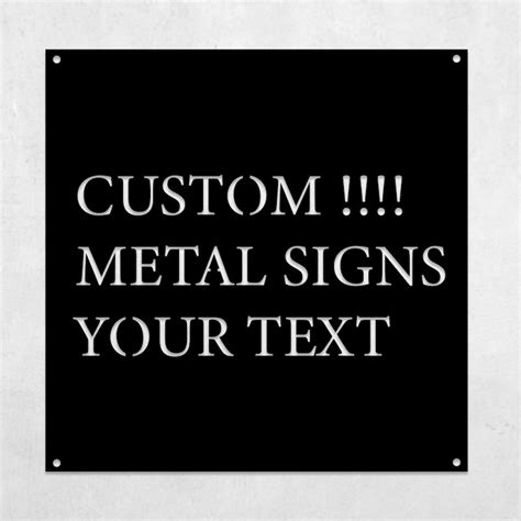 Image result for Custom Metal Script Signs