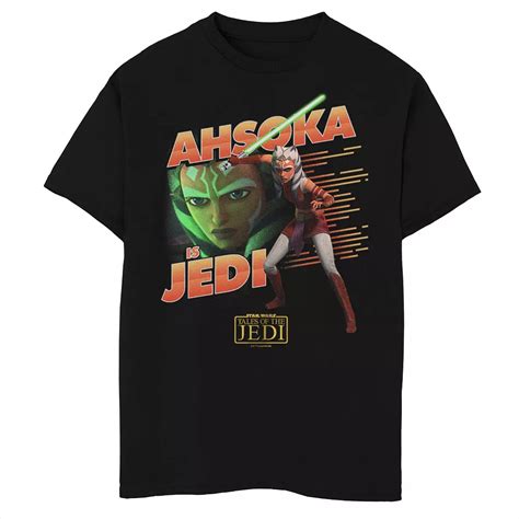 Boys 6-20 Husky Star Wars Tales Of The Jedi Ahsoka Ready To Fight ...