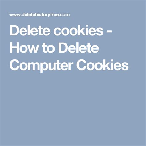 Image result for Delete Cookies From Computer
