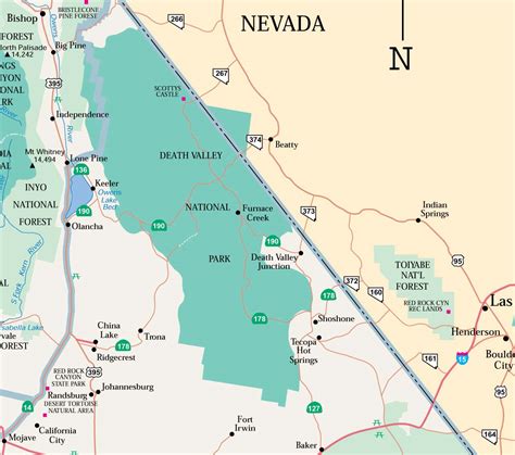 National Park in Death Valley, California - Guide to California' Death ...