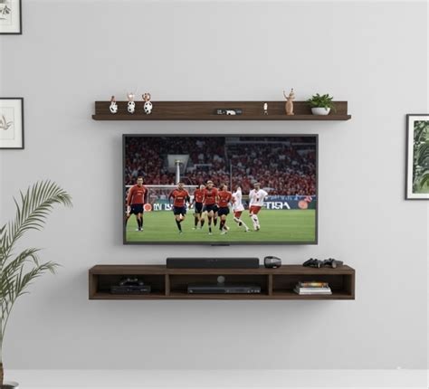 Bros Moon Parallel Rooftop Tv Cabinet Wall Mounted Shelf for Living ...
