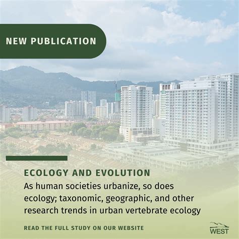 Review article on urban vertebrate research | Western EcoSystems ...