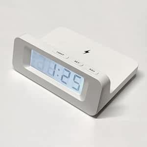 Buy Modern Stylish Digital Clock with Wireless Fast Charger 10W ...