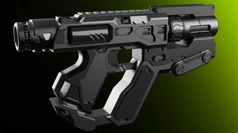 Sci-Fi Guns Set "Alpha" - FlippedNormals