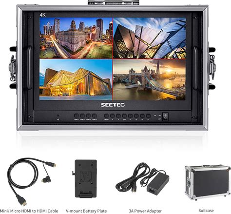 Buy SEETEC ATEM156-CO 15.6” 4K HDMI Multiview Portable Carry-on ...