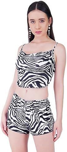 Buy SSoShHub Soft Printed Babydoll Lingerie Bodysuit Swimwear Mini ...