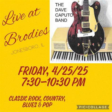 The Dave Caputo Duo, 202 Public Sq, Jonesboro, IL 62952, United States ...