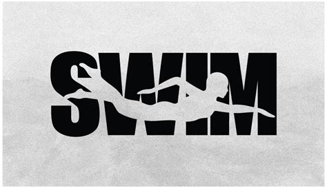 The Word Swim In Huge Letters