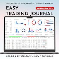 Buy Digital Trading Journal｜ Stock Market Planner｜daily Trading Tracker ...