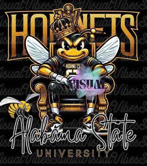 Alabama State University Hornets PNG (digital Download) - Etsy