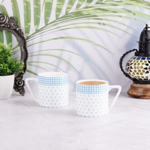DANDY LINES puja medium mug 35002 Bone China Coffee Mug Price in India ...